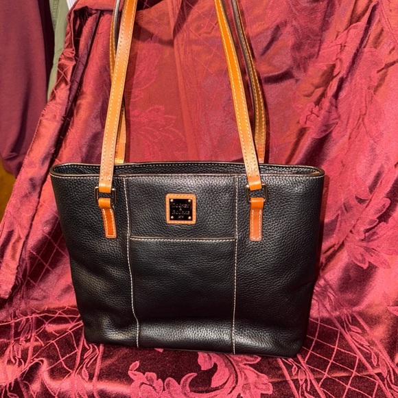 Dooney & Bourke Small Black Lexington Shopper Handbag - Picture 1 of 6